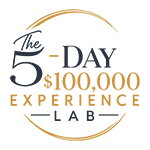 5 Day $100K Experience Lab Header